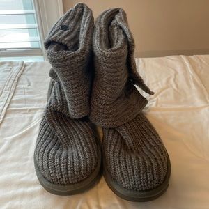 UGG sweater boots